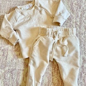 Jamie Kay Morgan Knit Set in English Rose Fleck